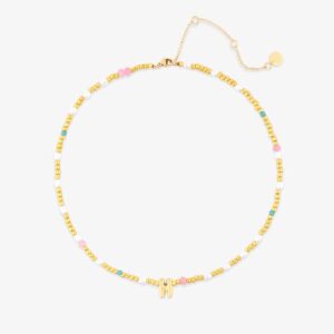Initial Pearl & Seed Bead Choker - Image 25