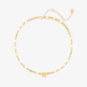 Initial Pearl & Seed Bead Choker - Image 13