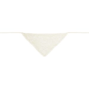 Triangle Bandana - Ivory Rose - Image 3