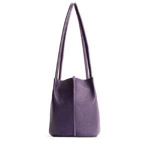 Empire*Classic | Petite bucket shaped tote bag with matching leather handles