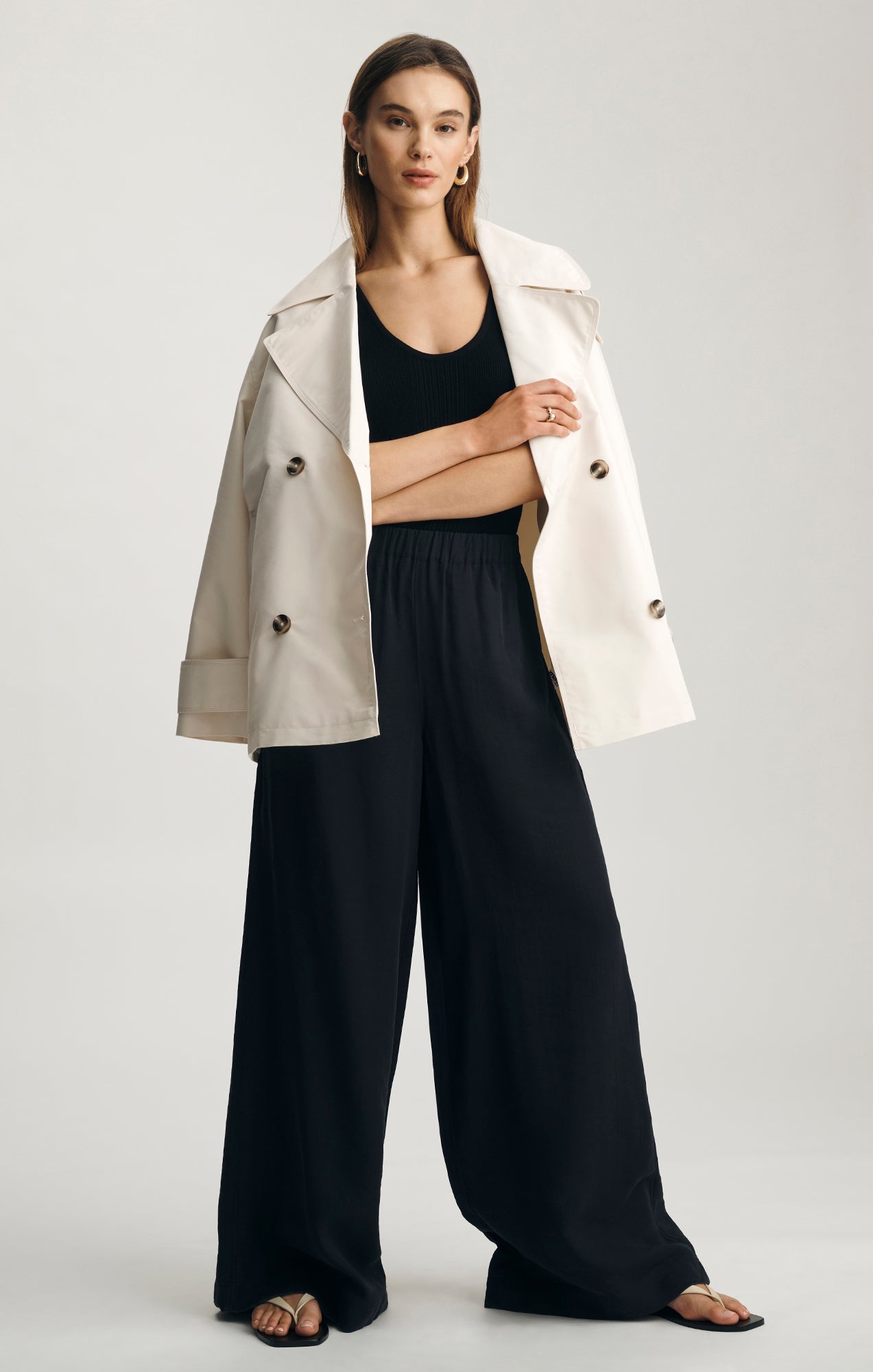 LUXE TOUCH PANTS IN BLACK - Image 1