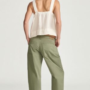 NICA BARREL CHINO IN SEA SPREY SUMMER TWILL - Image 3