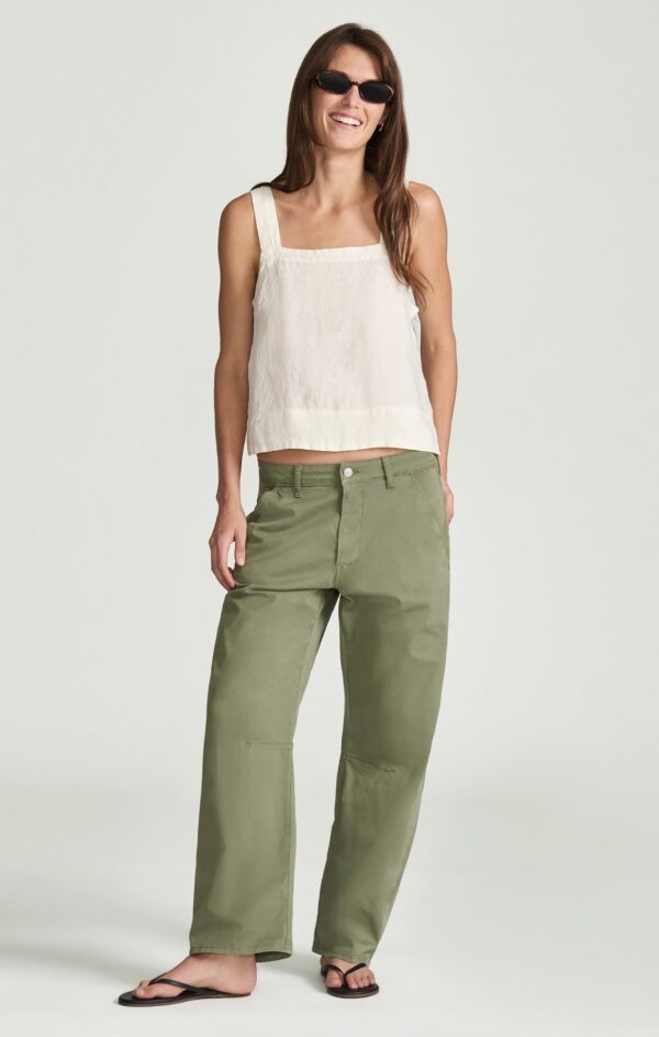 NICA BARREL CHINO IN SEA SPREY SUMMER TWILL